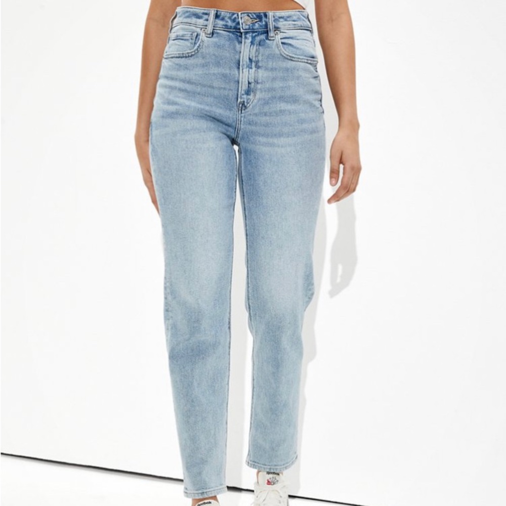 American Eagle Mom Jeans (Straight)👑